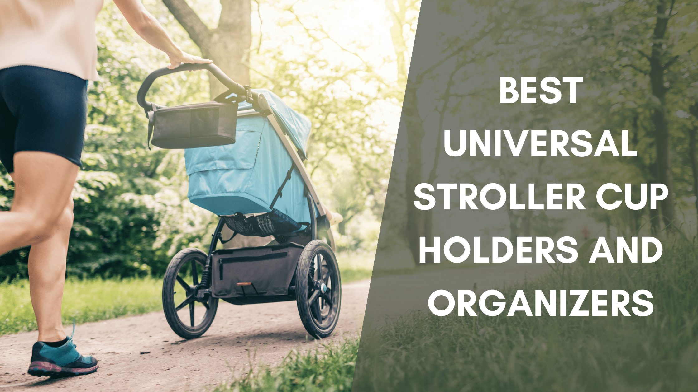 Universal Stroller Organizer Only $22.94 Shipped on , Cupholders,  Multiple Pockets, & Detachable Wristlet!