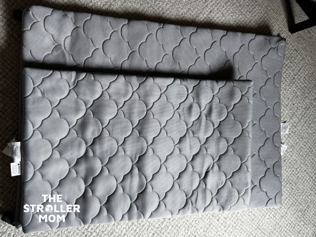 Newton Travel Crib mattress size comparrison