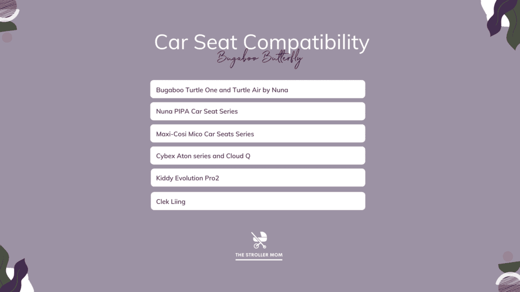 Car Seat Compatibility Chart