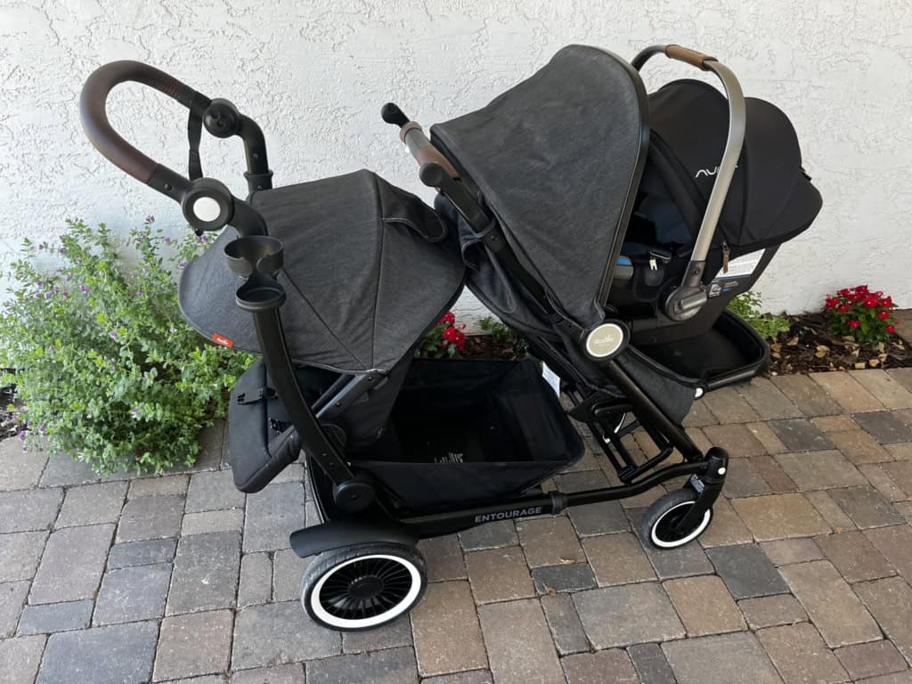 Entourage double stroller online