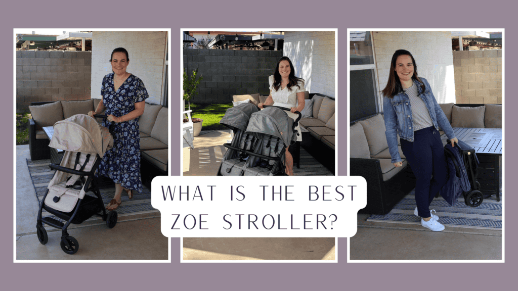 What is the best zoe stroller - picture of the stroller mom with zoe strollers 