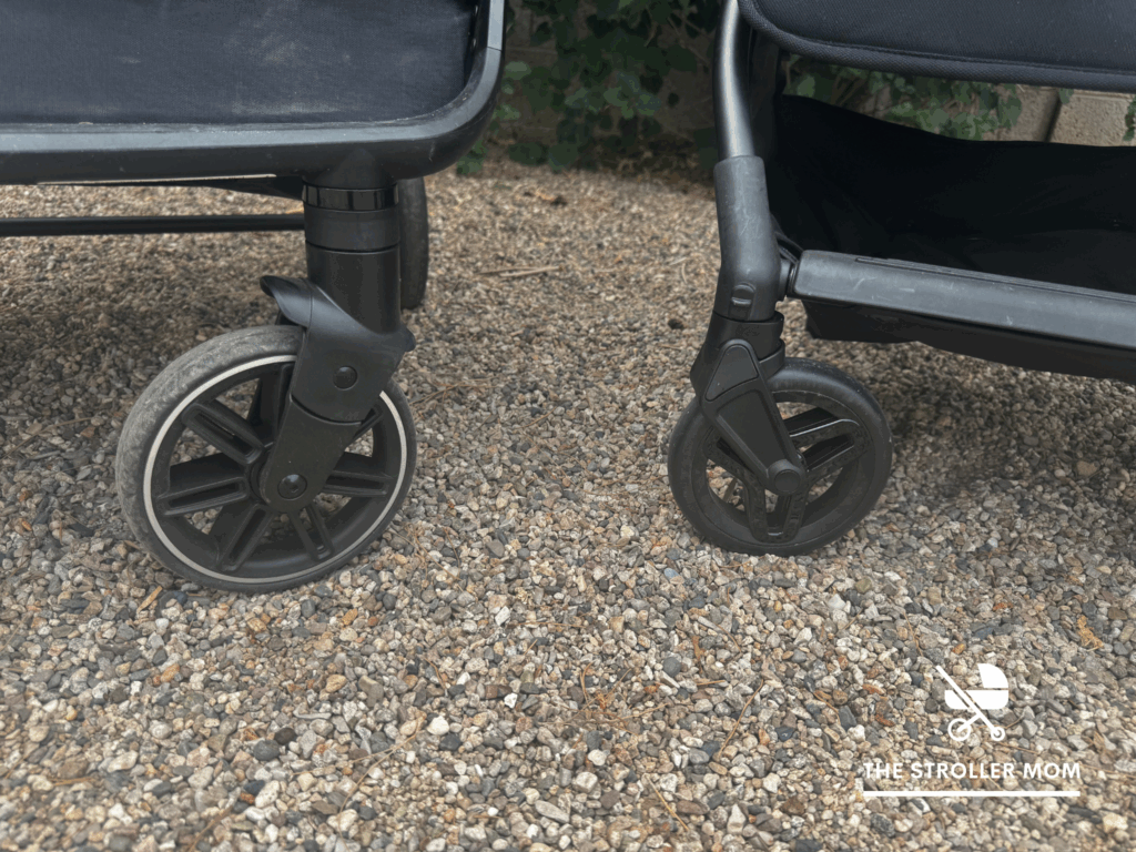 Wheels on Nuna and Jet 