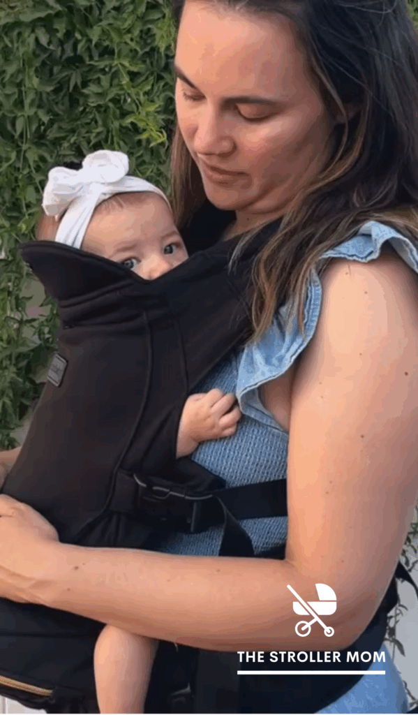 tushbaby with 4 month old