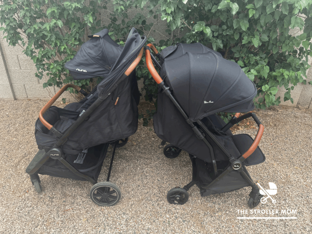 Jet double and Nuna trvl Dubl side by side 