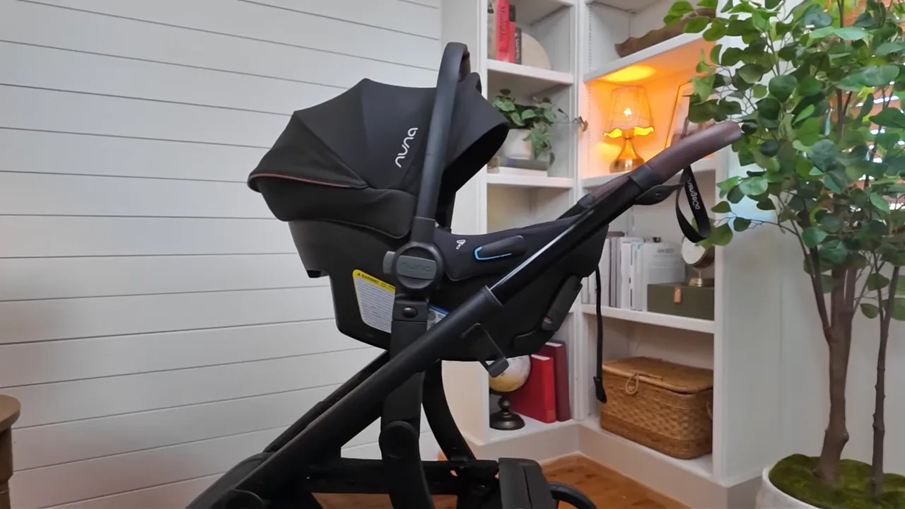 Car seat adapters compatible list shown, Nuna and Maxi-Cosi among supported brands